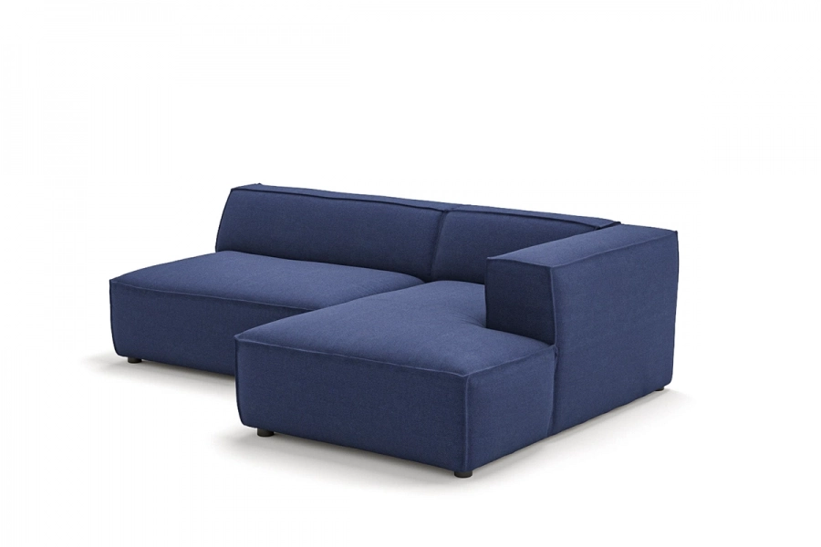 Model MODULARIS WB (wysoki bok) - Modularis WB sofa 2 osobowa + longchair prawy